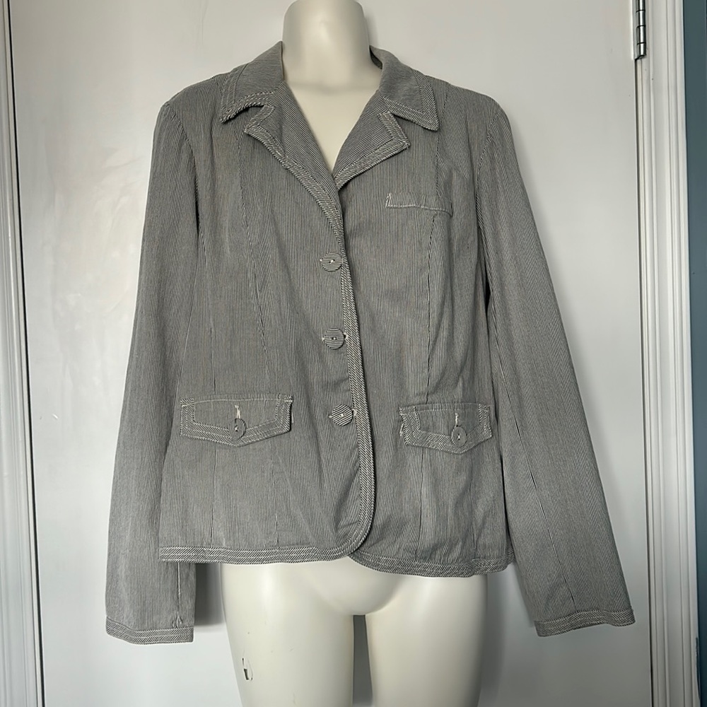 St. John’s Bay Stretch Striped Blazer